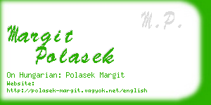 margit polasek business card